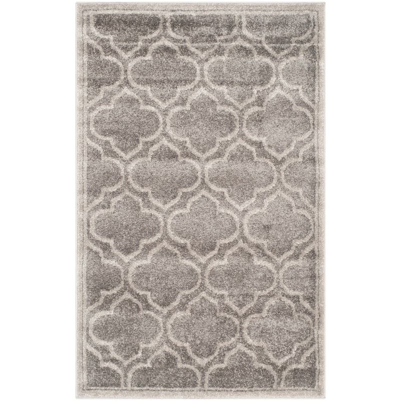 SAFAVIEH, Amherst Doraline Modern Rug - 2'6" x 4' - Grey/Light Grey