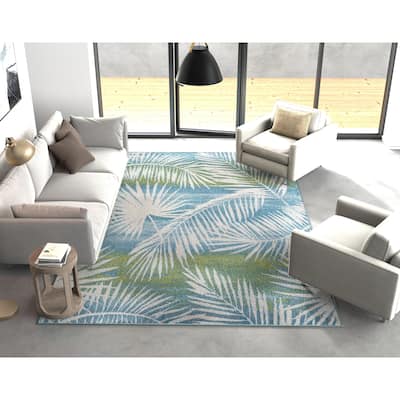 Domani Tropics Vintage Palms Area Rug