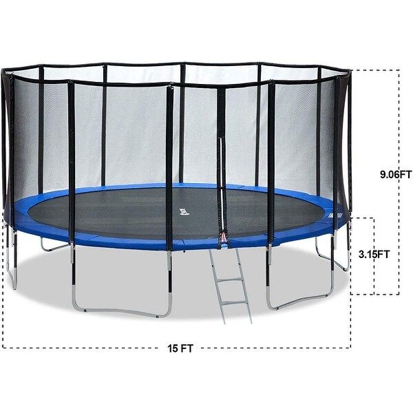 Exacme 15FT High Weight Capacity Trampoline Outdoor with