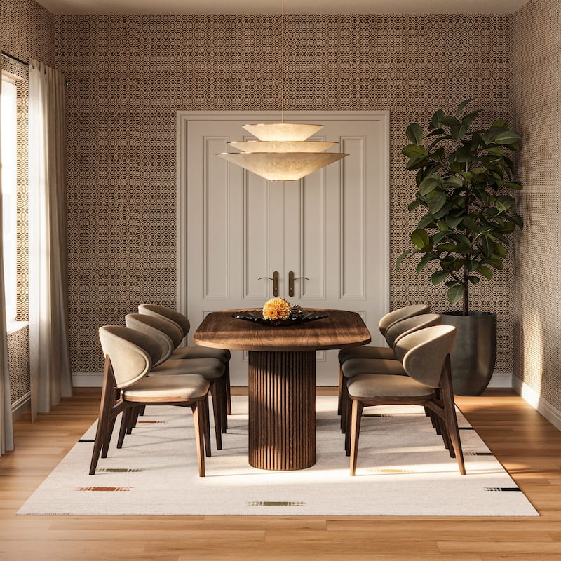 Carmeon Hamilton Lero Bohemian Dot Hand Woven Rug