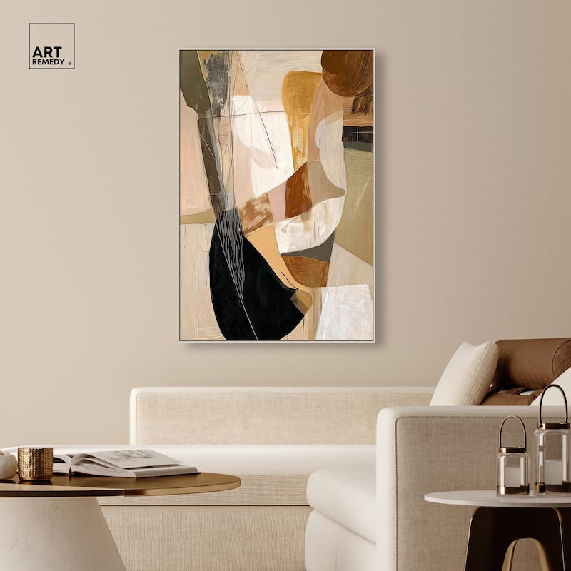 Tactile Depth II Canvas by Art Remedy
