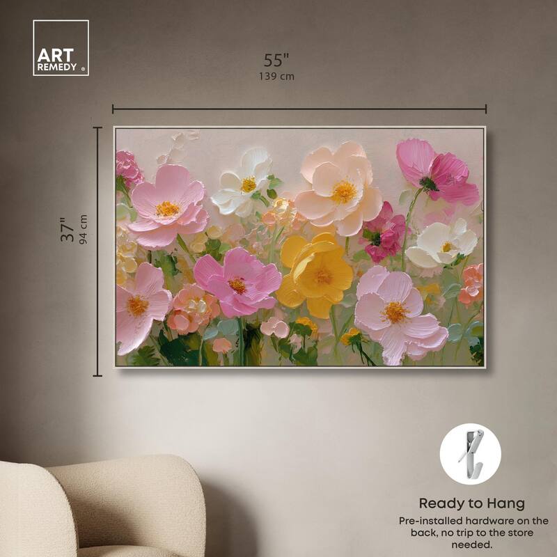Expressed in Petals II Canvas by Art Remedy