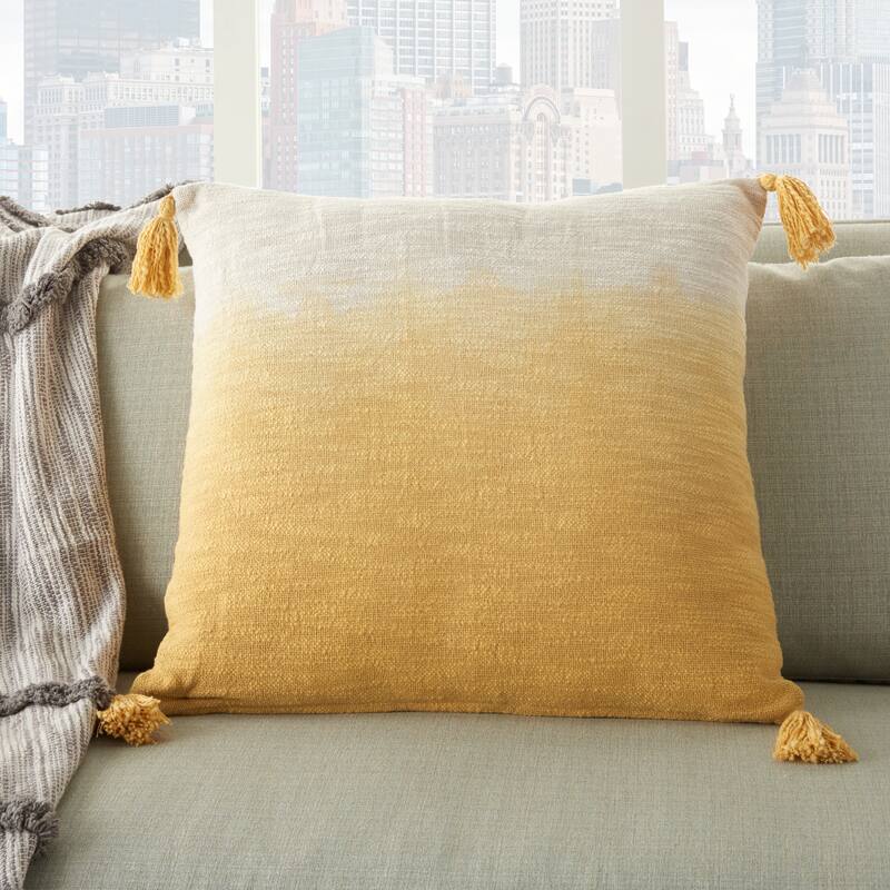 Mina Victory Life Styles Ombre Throw Pillow, (14" x 30")