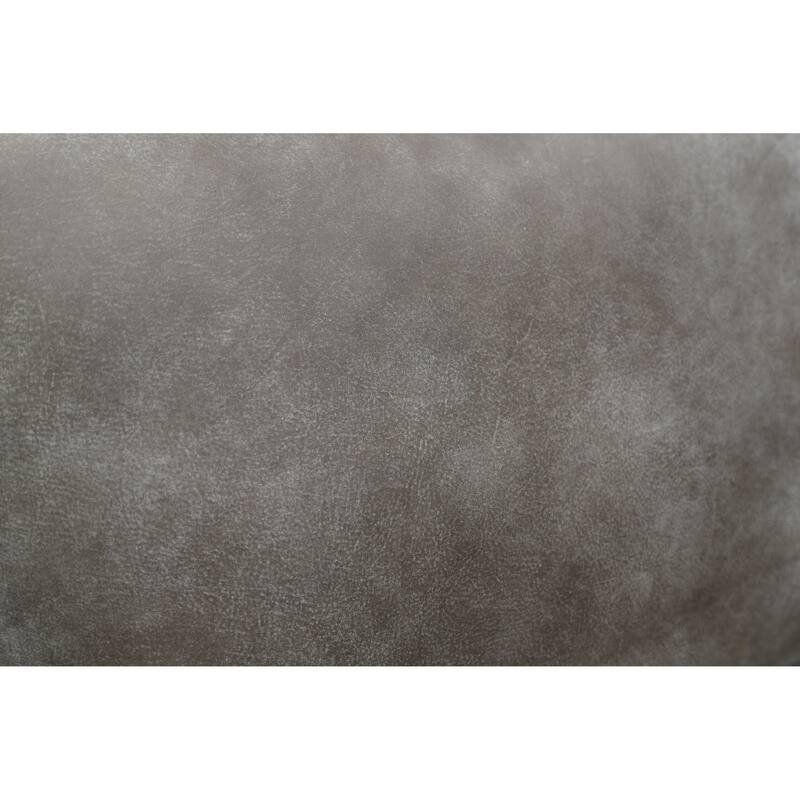 NADAAL STUDIOS Thalina Accent Chair,Walnut Frame with Wide Curved Arms in Top Grain Leather, Brown