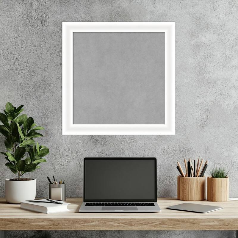 Amanti Art Oliver Black Narrow Framed