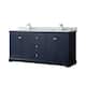 Option Dark Blue / Polished Chrome Hardware