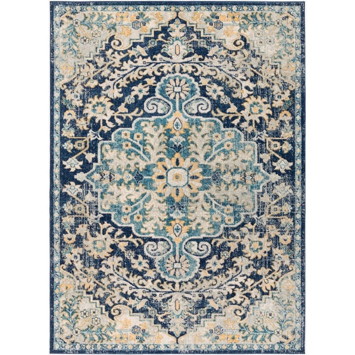 Livabliss Traditional Murat Medallion Area Rug