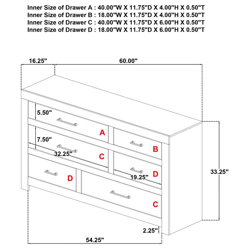 Hendricks Bedroom Set Light Oak