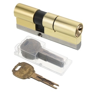 32.5/42.5 (80mm Overall) European Double Lock Cylinder with Keys ...