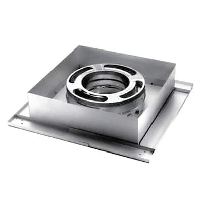 DuraVent Simpson 6DP-FCS Triple Wall Flat Ceiling Support Box for Wood Stoves - 6.02