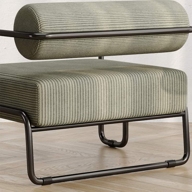 Upholstered Accent Chair Lazy Sofa Chair