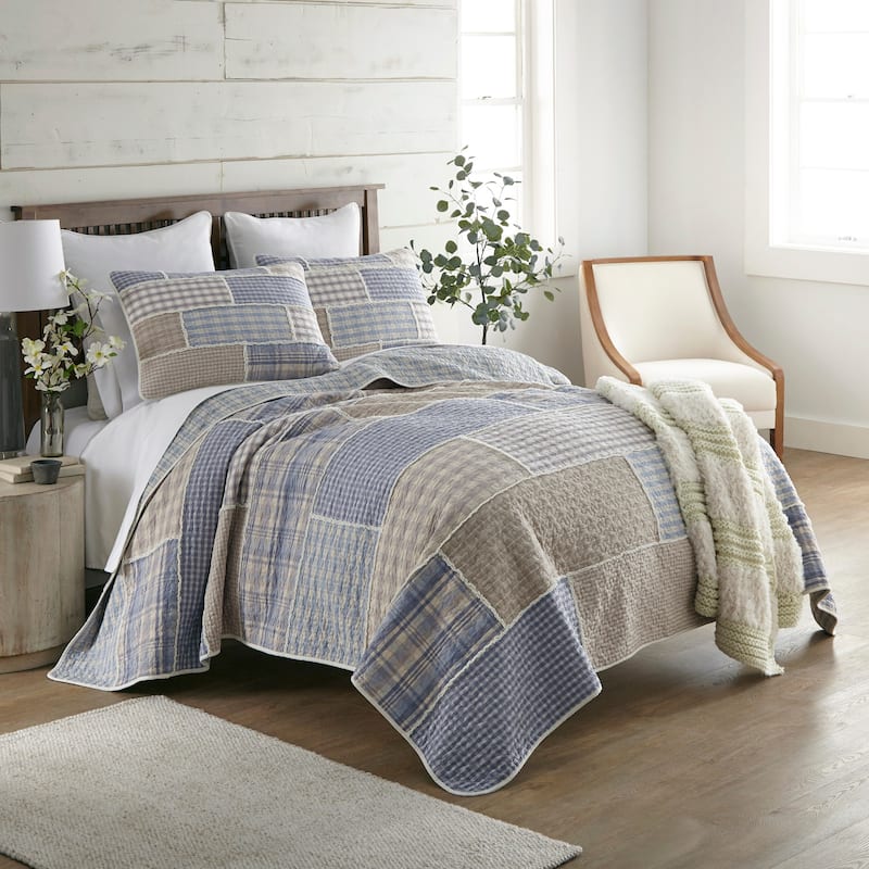 Donna Sharp Slate Cobblestone Cotton Quilt Collection
