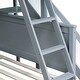 preview thumbnail 36 of 34, Storage Bunk Bed with 2 Drawers,Slide,Shelves,Ladder,Twin over Full for Home