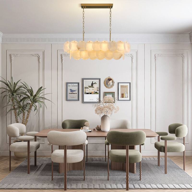 KAYLA Modern Natural Marble Living Room Chandeliers