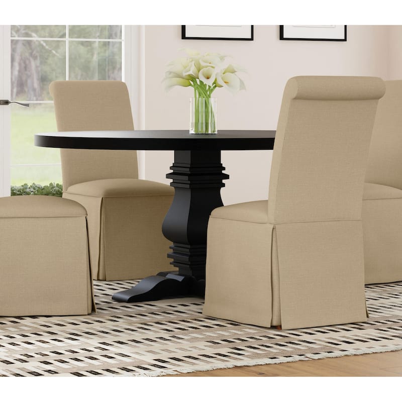 Florence Round 60-inch Pedestal Base Dining Table