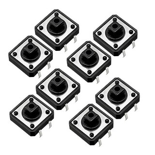 50Pcs 12x12x12mm Panel PCB Momentary Tactile Tact Push Button Switch DIP