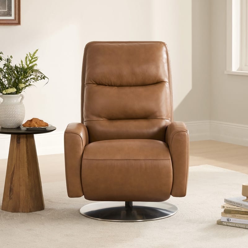 Mateo Dual Motor Power Swivel Recliner Lounge Chair