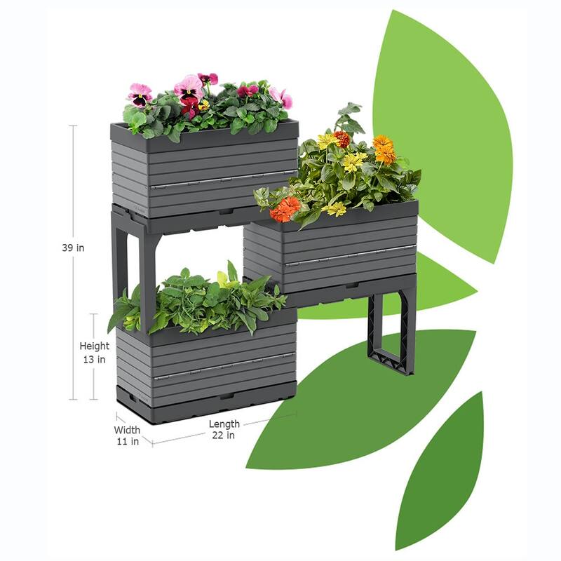 Southern Patio FlexSpace Modular Planter Garden