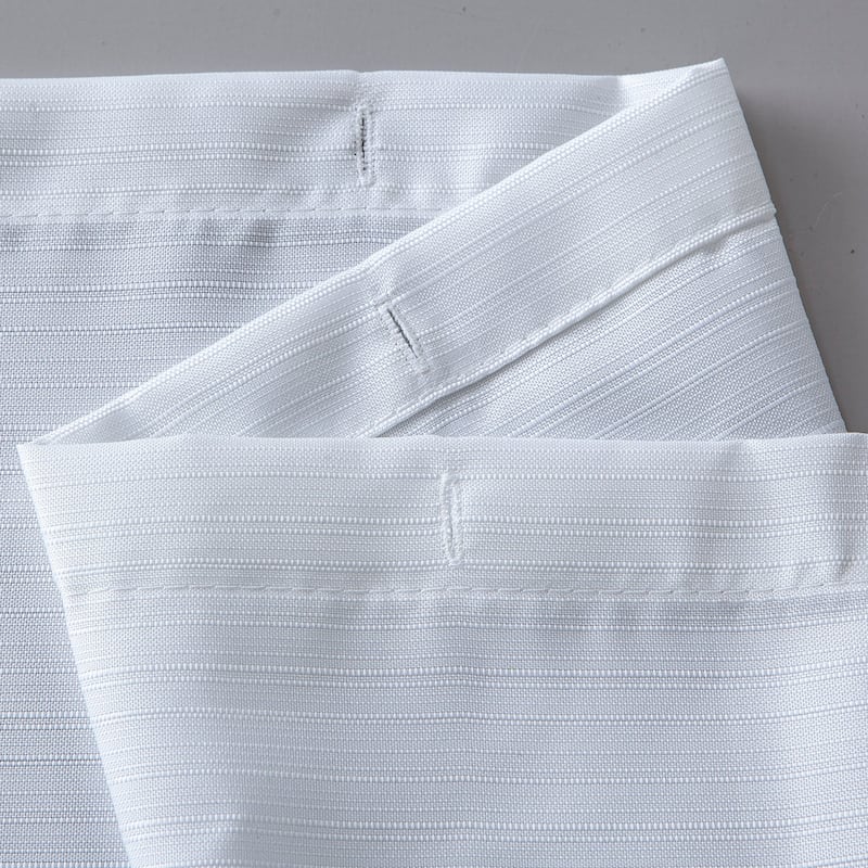 Dainty Home Sweet Garden Printed Fabric 3D Designed Textured Fabric Shower Curtain 70" x 72"