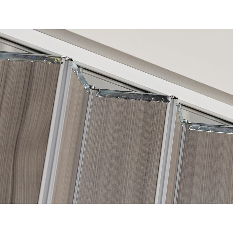 Spectrum Woodshire Driftwood MDF 48-inch x 96-inch Folding Door