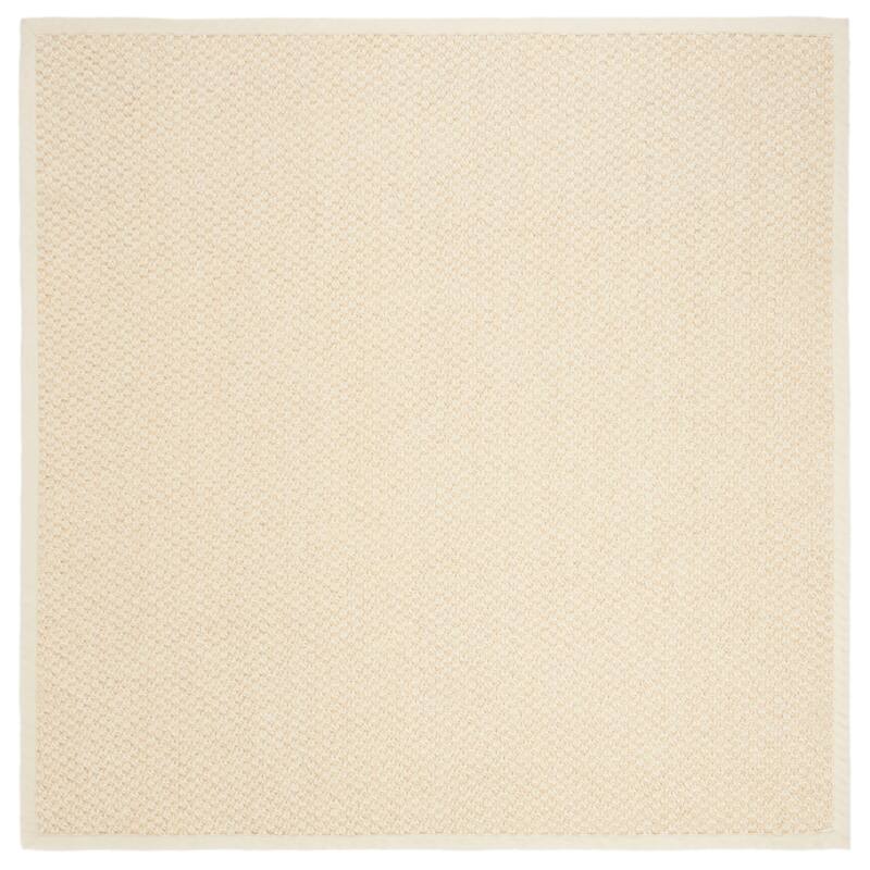 SAFAVIEH Natural Fiber Giesela Sisal Rug - 6' x 6' Square - Cream
