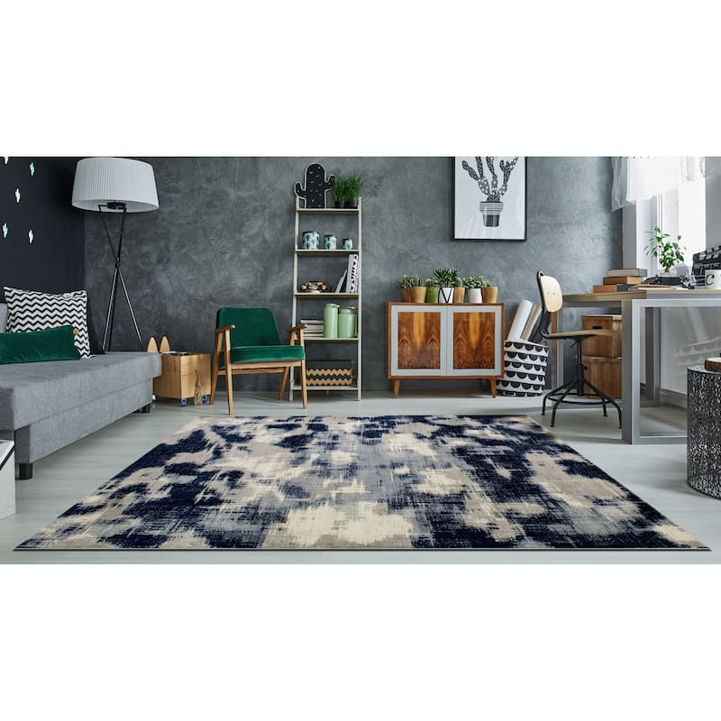 Noori Rug Lagoon Carmelita Abstract Modern Multicolor Area Rug