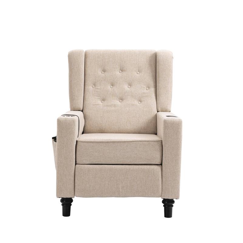 Arm Pushing Recliner Chair