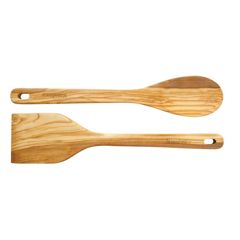 Bloomhouse 15 Piece Pots and Pans Heavy Duty Aluminum Premium PFA Free Ceramic Nonstick - Almond Cream with Gold Handle