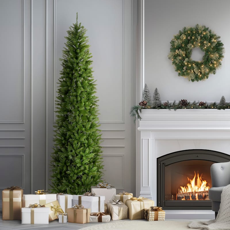 National Tree Company 9 ft. Kingswood Fir Pencil Tree - 9 Foot