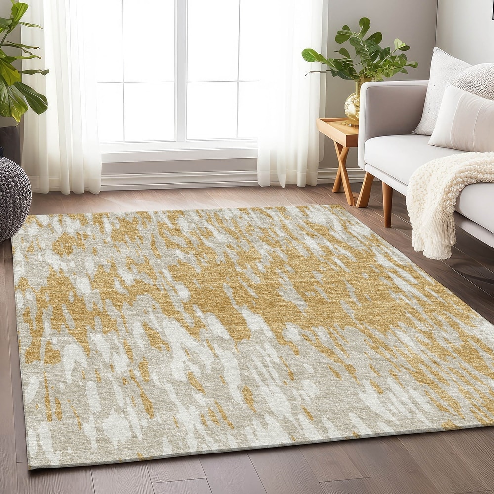 Premium Washable Super Soft Abstract Modern Mayfield Rug
