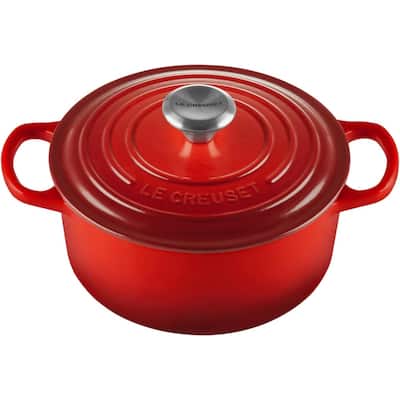 Le Creuset Enameled Signature Round Dutch Oven, 2 qt - Cerise