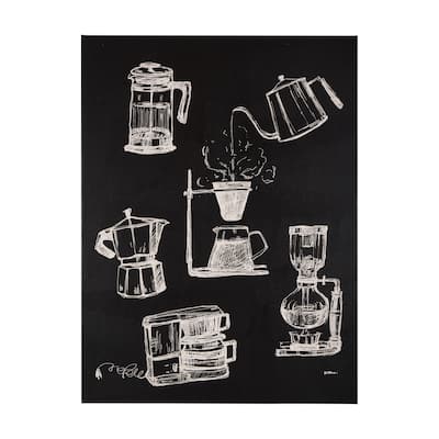 Coffee Maker Study (24 x 32) Canvas Art Print