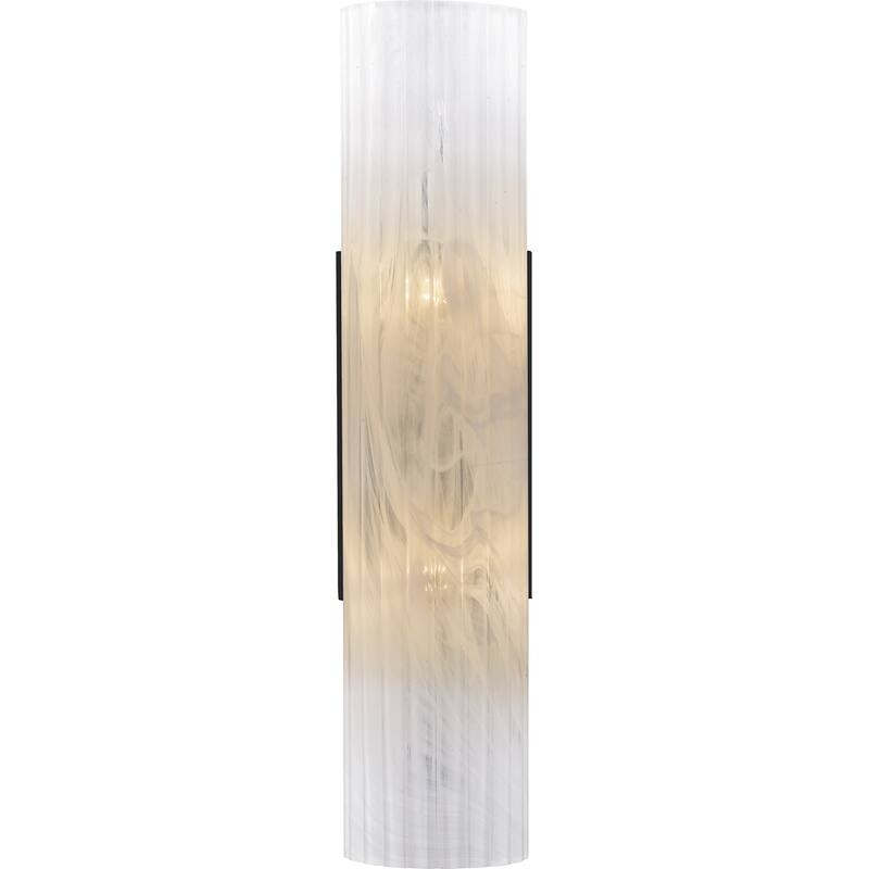 Curran 2-Light Matte Black Wall Sconce