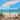 SAFAVIEH Vienna 7.5ft Square Outdoor Patio Umbrella with Scalloped Trim - UV Resistant, Crank & Button Tilt