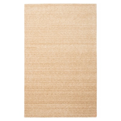 ECARPETGALLERY Hand Loomed Kashkuli Gabbeh Beige Wool Rug - 5' 1" x 8'