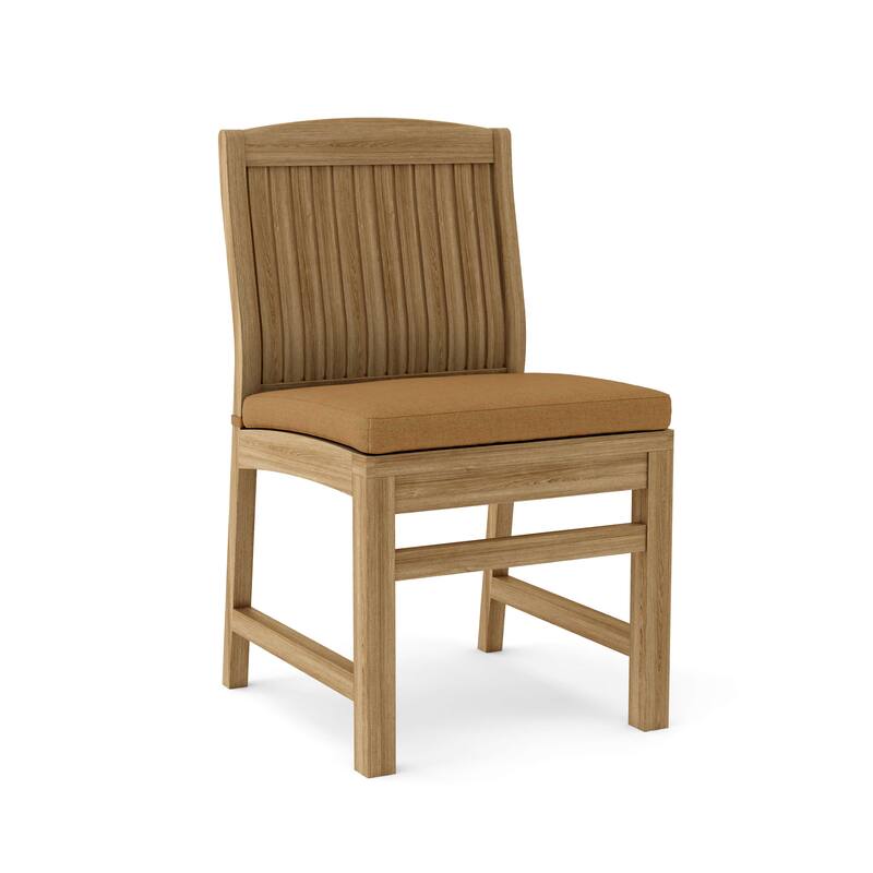 Sahara Teak Outdoor Dining Chair - N/A