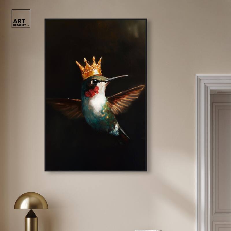 Royal Bird I Canvas by Art Remedy