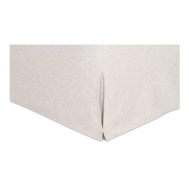 NADAAL STUDIOS Azalea, Slipcover Dining Chair With Lumbar Pillow - 26.75"W x28"D x34.3"H