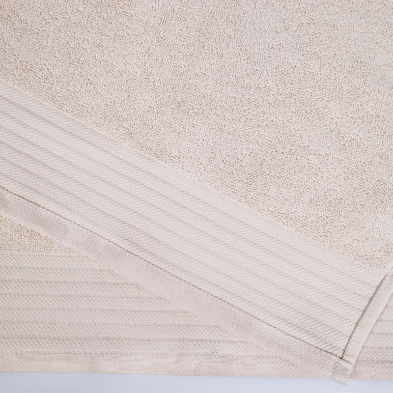 Turkish Cotton Herringbone and Solid Hand Towel Set by Superior