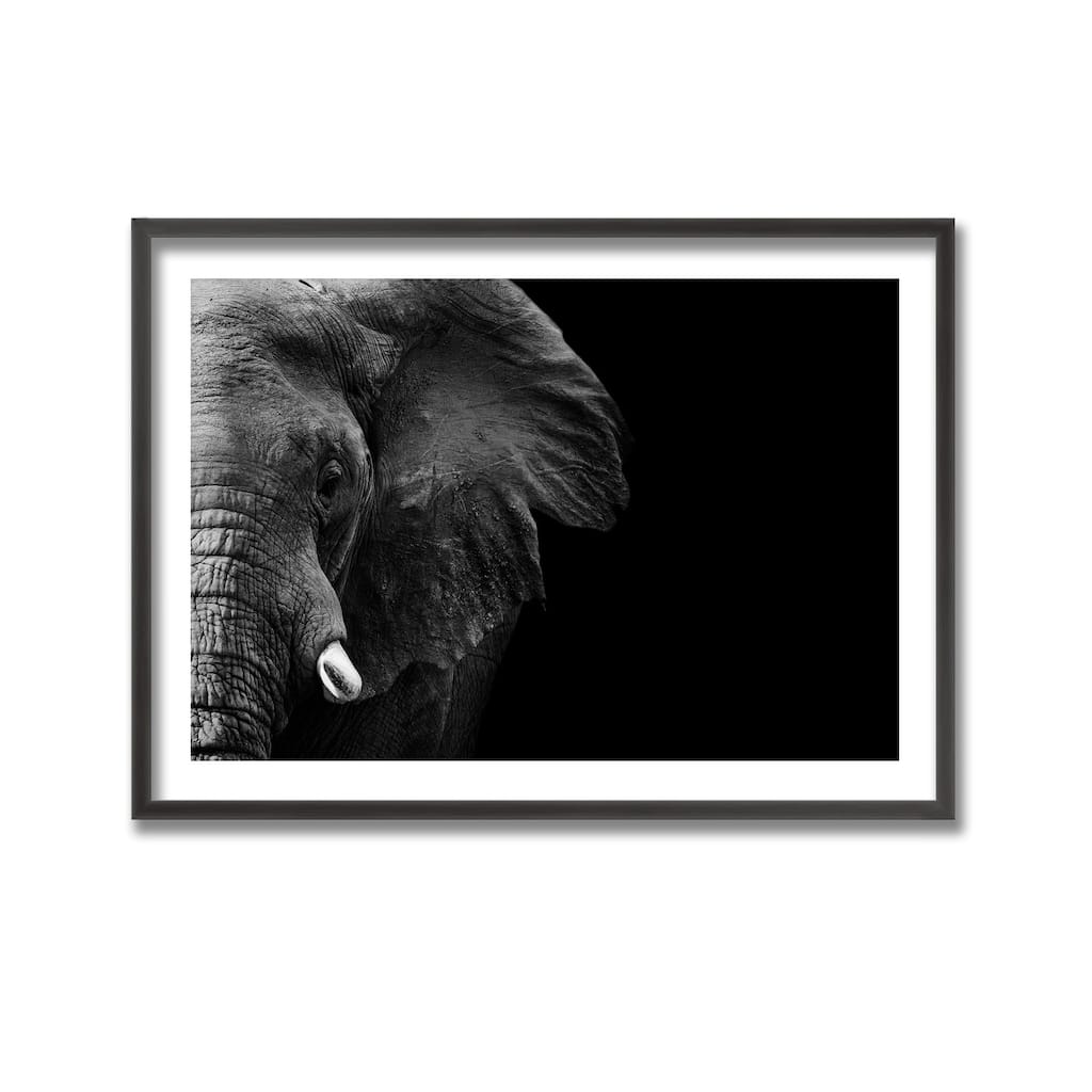 "Elephant" Framed Print Wall Art by WildPhotoArt