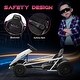 preview thumbnail 14 of 18, 24V Electric Go-Kart for Kids, 8.1 MPH Drifting Car with Music, Horn & Safety Belt, Ages 8-12