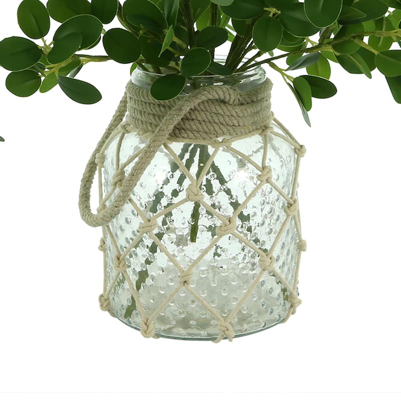 Organic Modern Boxwood Spray Arrangement