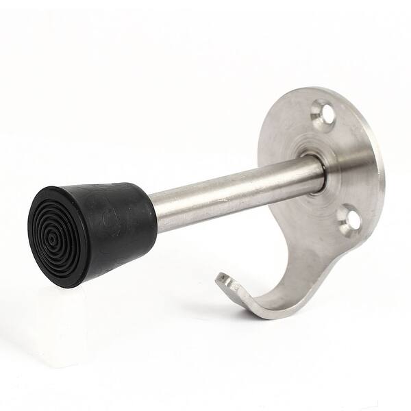 Shop Unique Bargains Stainless Steel Round Base Floor Mounted Door