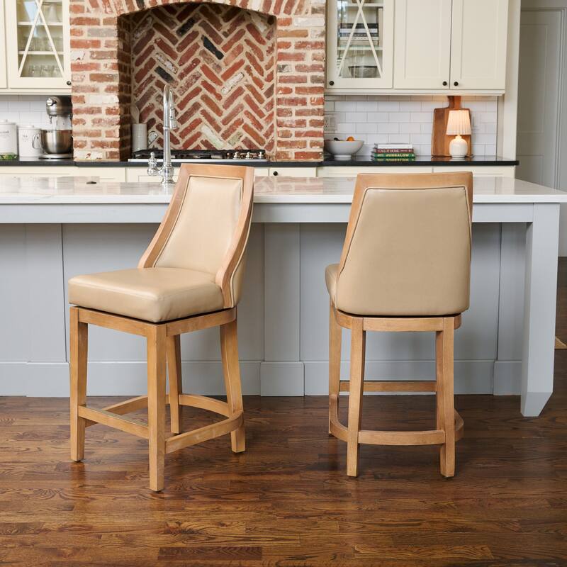 Maven Lane Vienna Swivel Kitchen Stool