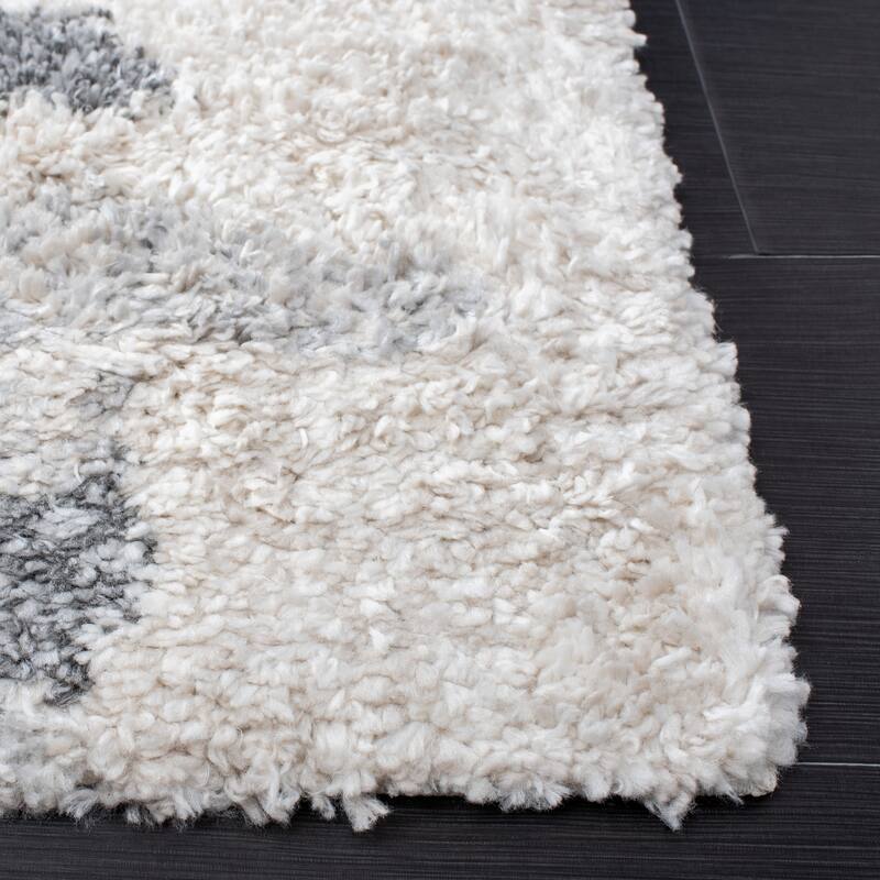 SAFAVIEH Fontana Shag Radha Modern Abstract 2-inch Thick Rug