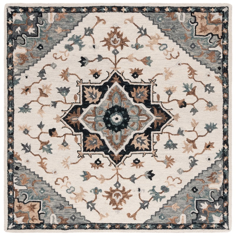 SAFAVIEH Handmade Heritage Ombre Traditional Wool Rug
