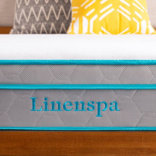 Linenspa Essentials 10 Inch AlwaysCool Memory Foam Hybrid Mattress