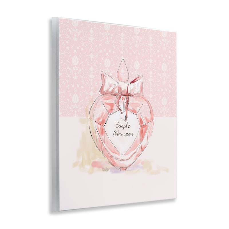 Stupell Simple Obsession Pastel Perfume Wall Plaque Art Design By Carol Robinson