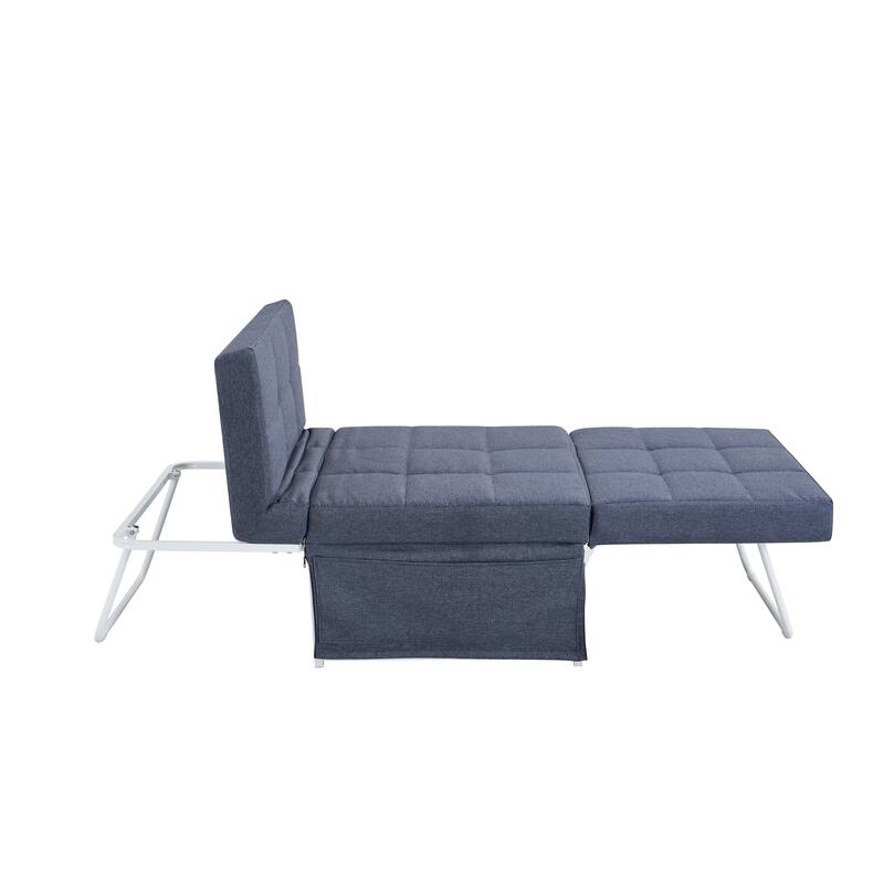 Roomfitters 36-Inch Convertible Sofa Bed, 4-in-1 Folding Ottoman Sleeper Chair with Adjustable Backrest for Living Room