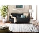 preview thumbnail 59 of 62, SAFAVIEH Berber Fringe Shag Liller Trellis Area Rug 3' Square - Cream/Blue - Square